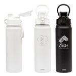 Perka® Rex 24 oz Double Wall, Stainless Steel Water Bottle