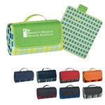Roll-Up Picnic Blanket - Water Resistant & Fleece