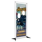 3.5' FrameWorx Double Face Cutout Kit - Tension Spring & Vinyl Banner