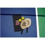 Fun On The Go Games Pickleball Set - Wooden Paddles
