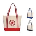 Bayshore Cotton Canvas Tote Bag