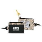 Digi-Camo ID clip w/secure zip pocket