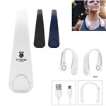 Hands-Free Rechargeable Neck Fan - Bladeless & 360° Airflow