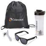 Athletic 4-Piece Fitness Gift Set - UV Protection