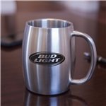 BRUSSELS – 14 OZ STAINLESS STEEL: BEER MUG