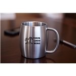 BRUSSELS – 14 OZ STAINLESS STEEL: BEER MUG - Double Wall & BPA Free