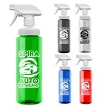 32 oz Transparent Spray Bottle - PETE Recycled