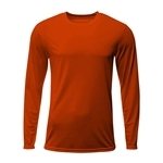 A4 Men's Sprint Long Sleeve T-Shirt - Moisture Wicking & Odor Resistant