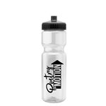 Champion - 28 oz Transparent Bottle with Push pull lid