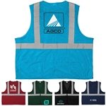100% Polyester Premium Reflective Safety Vest - ANSI Class 2