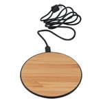 Chi-Charge Pad - Bamboo Or Wood Wireless Charge Pad