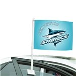 DisplaySplash Car Flag - Double Sided - 110g Polyester