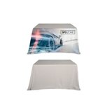 DisplaySplash 4' Table Throw - Wrinkle Resistant & Fire Retardant