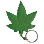 Cannabis Leaf Stress Reliever Keyring