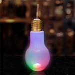16 oz LED Light Bulb Cup with Straw - Color Changing & Reusable