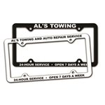 Thin Panel License Plate Frames