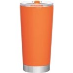 20 oz Frost Stainless Steel Tumbler - Neon Orange