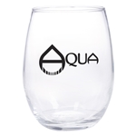 15 oz Wine Glass - Stemless & Soda-Lime