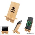 Bamboo Phone Stand - Cable Management
