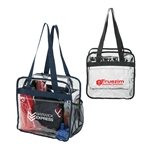 Athina Clear Stadium Tote - PVC & NFL Compliant
