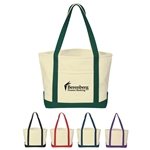 Medium Starboard Cotton Canvas Tote Bag