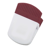 White/Maroon Red