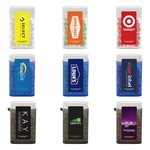 1 1/2 x 2 1/2 Rectangular Flip-Top Mint Dispenser - Compact
