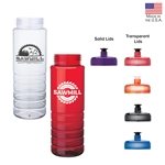 Malibu 26 oz PET Bottle with Pull Spout Lid - USA Made