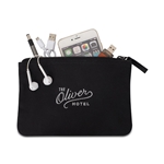 Avery Cotton Zippered Pouch