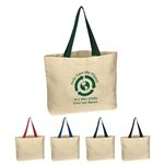 Natural Cotton Canvas Tote Bag