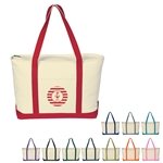 Large Starboard Cotton Canvas Tote Bag