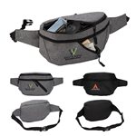 Ontario Two-Pocket Crossbody / Waist Bag - Adjustable Strap