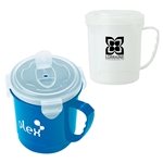 Heat It Up 24 oz. Soup/Oatmeal Cup - Microwavable & BPA-Free