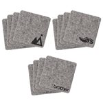 Linden Felt Coasters (Set of 4)