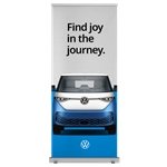 IMPORT 33.5 Retractable Banner - Aluminum & Portable