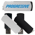 Beaumont USB Flash Drive - Aluminum & Swivel Cap