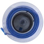 Clear with Blue Tape and Button