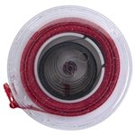 Clear with Red Tape and Button