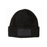 Big Accessories Patch Beanie - Acrylic & Double Layer