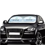 DisplaySplash Collapsible Car Sun Shade - UV Protection & Waterproof