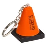 Construction Cone Key Chain Orange - Stress Reliever