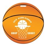 Basketball Shaped Luggage Tag