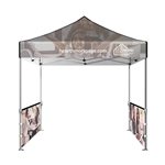 DisplaySplash 10' x 3' Double-Sided Tent Wall, 2pc Set - Water Resistant & UV Protected