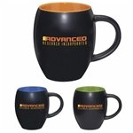 Matte Barrel With Color Mug - 17 oz