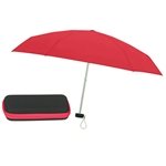 Red Zipper with Black Case and Red Colored Zipper