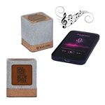 Grayson 5W RPET & Cork Wireless Speaker - Recycled Material & Bluetooth