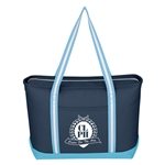 Navy with Light Blue Trim