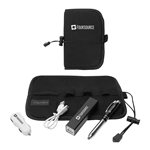 Mobile Charging Accessory Set - Power Bank & Neoprene Case