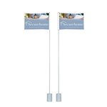 DisplaySplash Golf Flag - Double Sided - Knitted Polyester