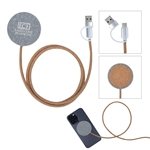 Ashford 10W RPET & Cork Wireless Charging Pad